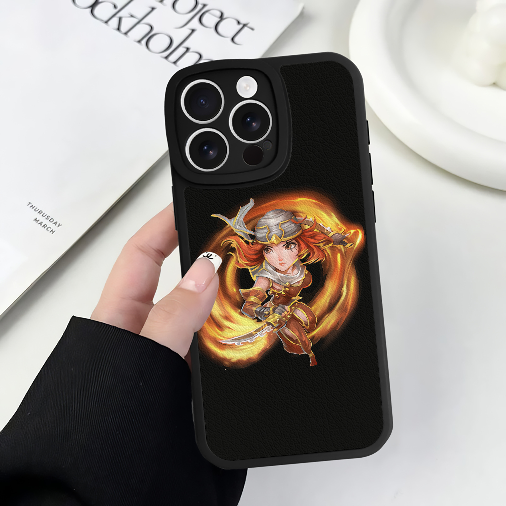 リーグ・オブ・レジェンド League of Legends LOL 【iPhone 16シリーズ対応】シリコンスマホケース（レザー調） 材質：シリコン